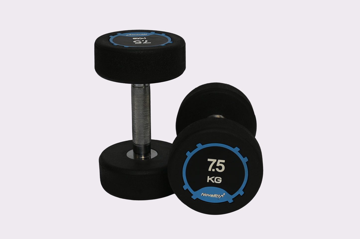 NovaFit Premium Rubber Coated Dumbbells