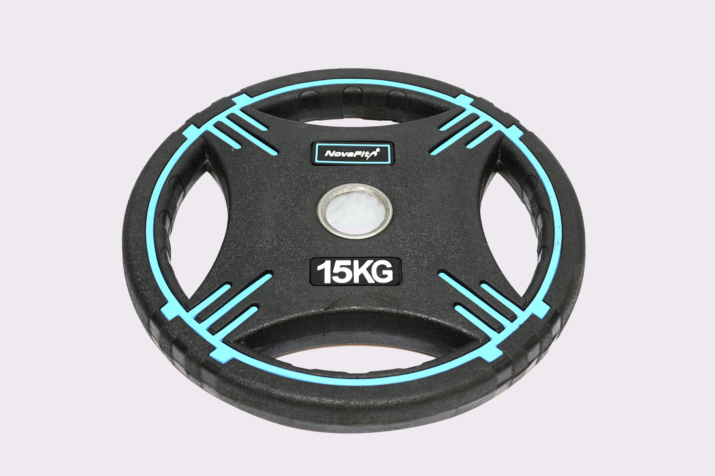 NovaFit Premium Rubber Coated Olympic Plates