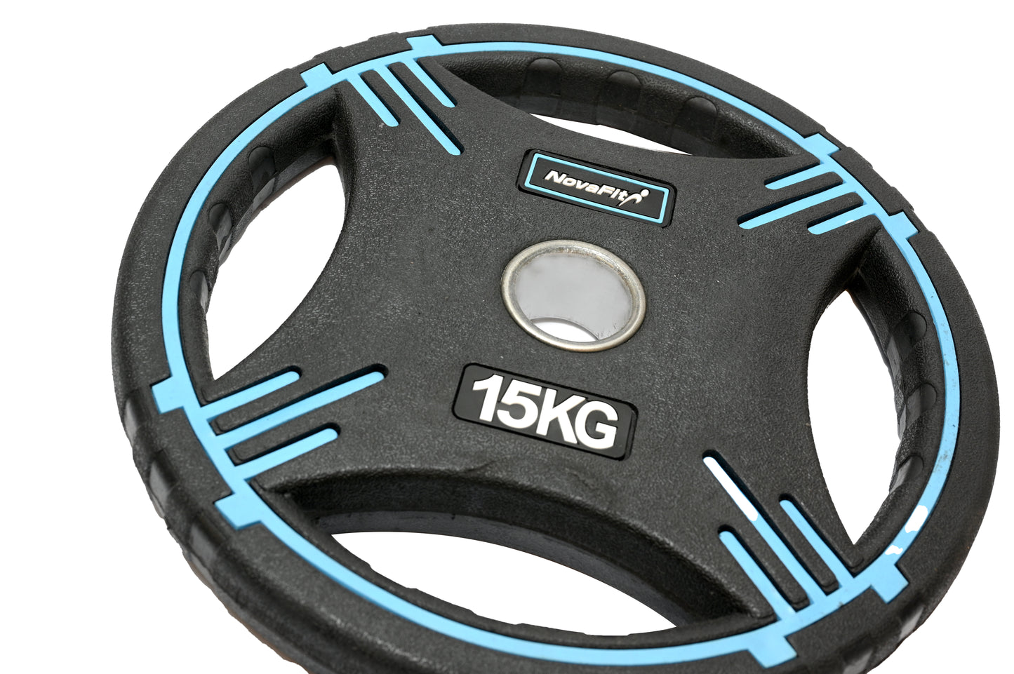NovaFit Premium Rubber Coated Olympic Plates