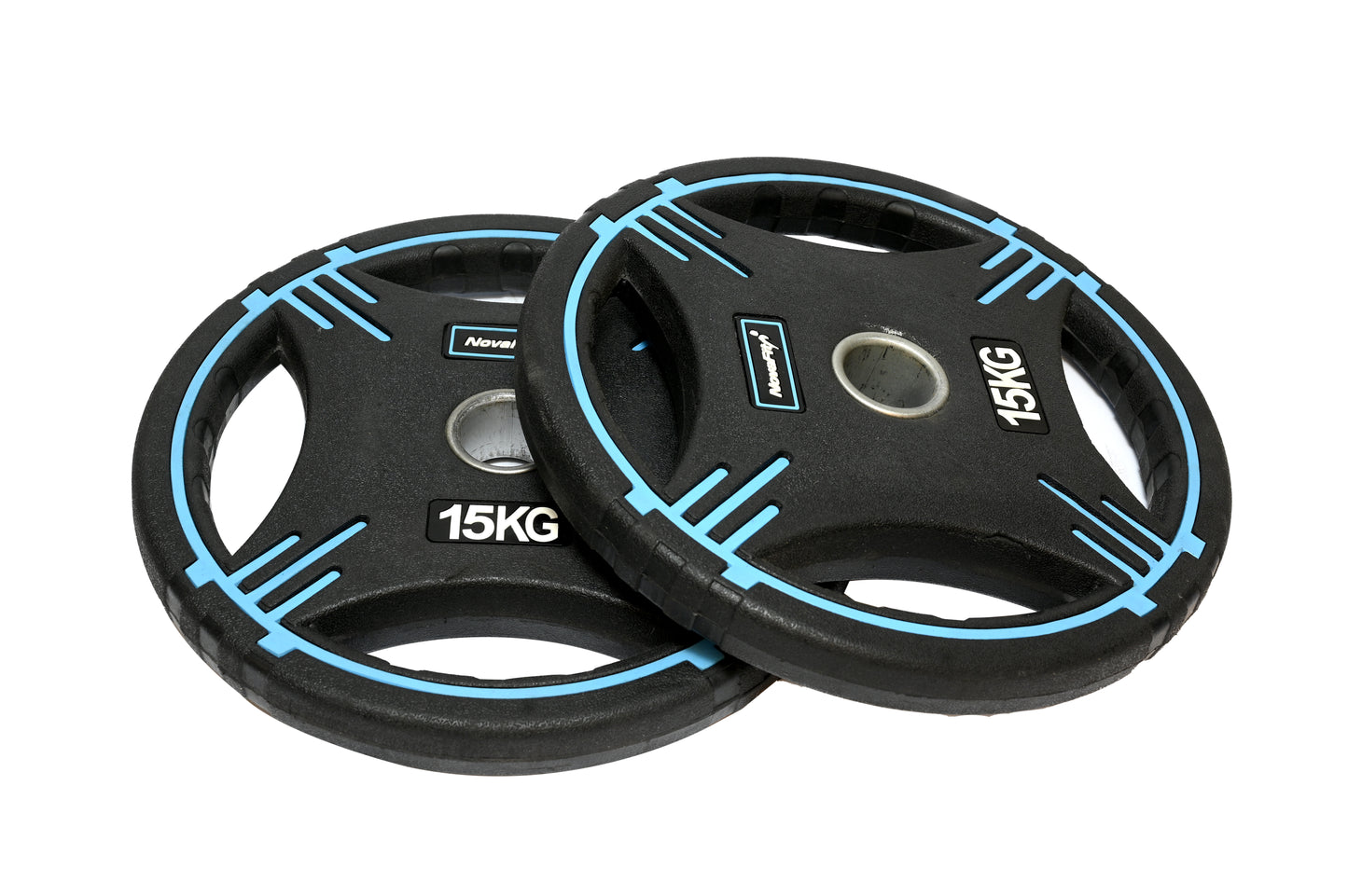 NovaFit Premium Rubber Coated Olympic Plates