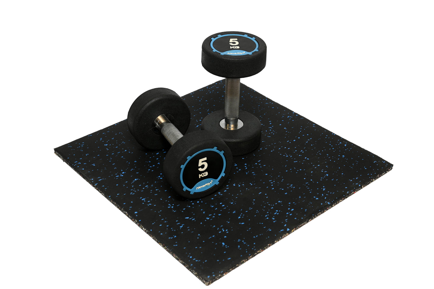 NovaFit Premium Rubber Coated Dumbbells