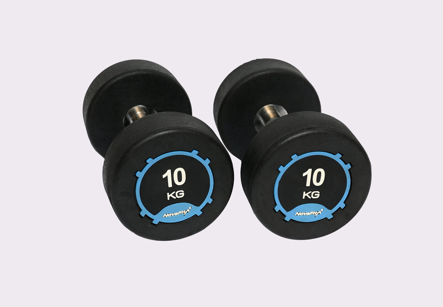NovaFit Premium Rubber Coated Dumbbells